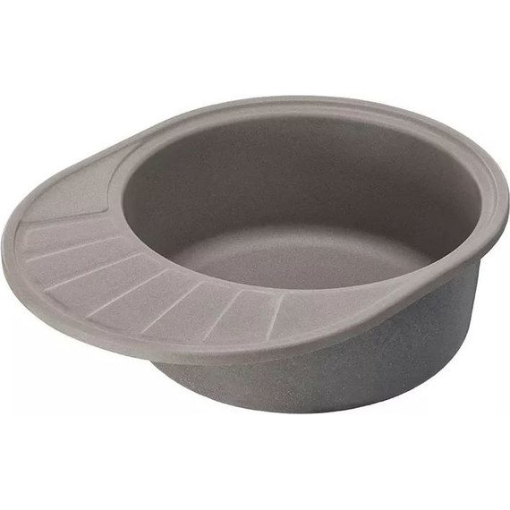 Кухонная мойка Акватон Чезана 1A711232CS250, серый шёлк, Цвет производителя: серый шёлк - 2 Кухонная мойка Акватон Чезана 1A711232CS250, серый шёлк, Цвет производителя: серый шёлк фото 2