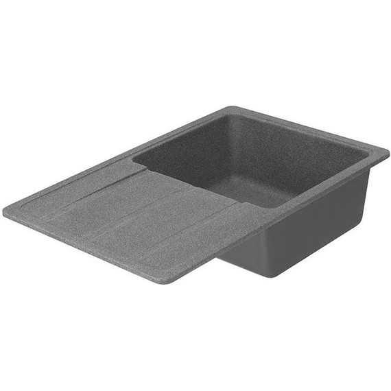 Кухонная мойка Акватон Аманда 1A712832AD210, графит, Цвет производителя: графит - 2 Кухонная мойка Акватон Аманда 1A712832AD210, графит, Цвет производителя: графит фото 2