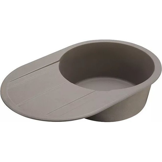 Кухонная мойка Акватон Амира 1A712932AI250, серый шёлк, Цвет производителя: серый шёлк - 2 Кухонная мойка Акватон Амира 1A712932AI250, серый шёлк, Цвет производителя: серый шёлк фото 2