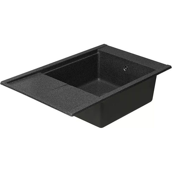 Кухонная мойка Акватон Делия 1A715132DE210, графит, Цвет производителя: графит - 4 Кухонная мойка Акватон Делия 1A715132DE210, графит, Цвет производителя: графит фото 4