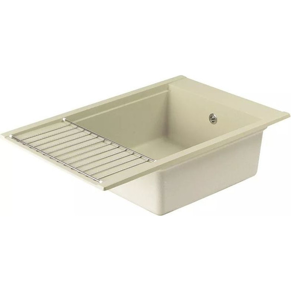 Кухонная мойка Акватон Делия 1A715132DE240, жемчуг, Цвет производителя: жемчуг - 6 Кухонная мойка Акватон Делия 1A715132DE240, жемчуг, Цвет производителя: жемчуг фото 6