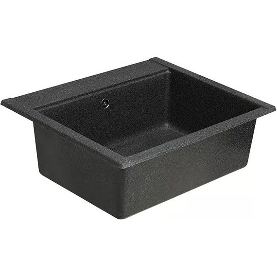 Кухонная мойка Акватон Делия 1A715232LD210, графит, Цвет производителя: графит фото 3