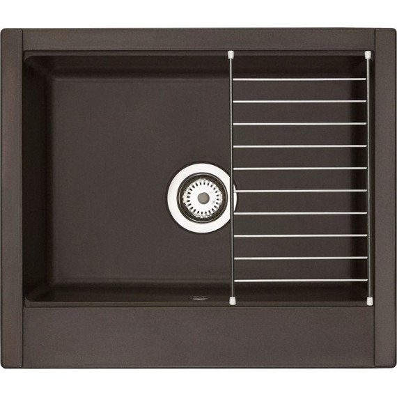 Кухонная мойка Акватон Делия 1A715232LD280, кофе, Цвет производителя: кофе - 2 Кухонная мойка Акватон Делия 1A715232LD280, кофе, Цвет производителя: кофе фото 2