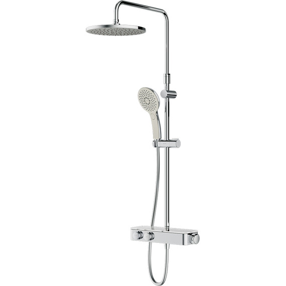 Душевая стойка с термостатом Am.Pm Inspire V2.0 F0750A400, Цвет производителя: хром фото 