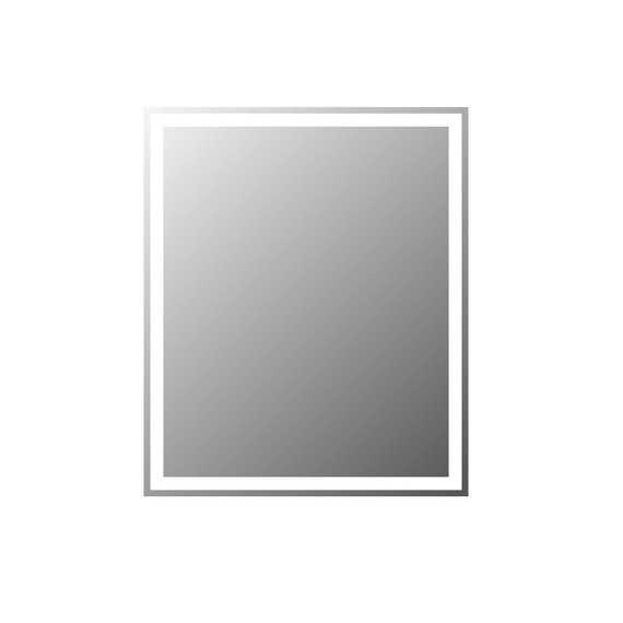 Зеркало BelBagno SPC-GRT-500-600-LED-BTN 50 см фото 