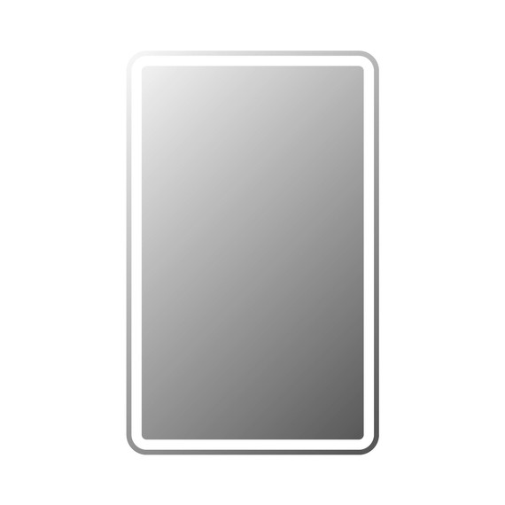 Зеркало BelBagno SPC-MAR-500-800-LED-BTN 50 см фото 
