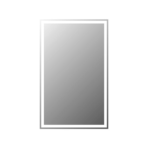 Зеркало BelBagno SPC-GRT-500-800-LED-BTN 50 см фото 