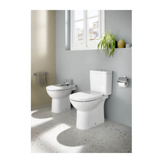 Унитаз-компакт Roca Debba Round Rimless 34299P00Y - 3 Унитаз-компакт Roca Debba Round Rimless 34299P00Y фото 3