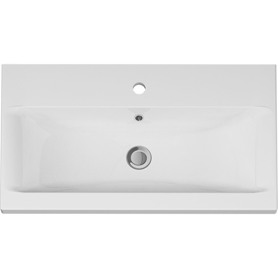 Тумба напольная с раковиной AM.PM Gem 75 см M90FSX07522WG32, белый, Цвет фасада: белый - 9 Тумба напольная с раковиной AM.PM Gem 75 см M90FSX07522WG32, белый, Цвет фасада: белый фото 9