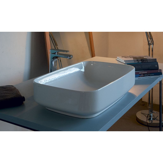 Раковина-чаша Kerasan Tribeca 60 см 514130*0, белый матовый фото 2