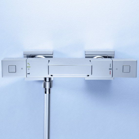 Смеситель для ванны с термостатом Grohe Grohtherm Cube 34497000 фото 2