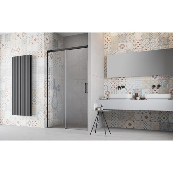 Душевая дверь Radaway Idea Black DWJ 130 см 387017-54-01L, черный/прозрачное фото 4