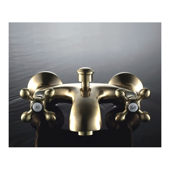 Смеситель для ванны Haiba HB3119-4, бронза фото 2