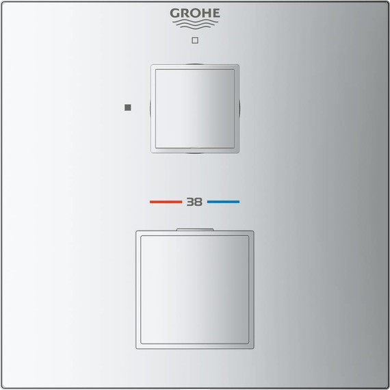 Смеситель для душа с термостатом Grohe Grohtherm Cube 24153000 фото 2