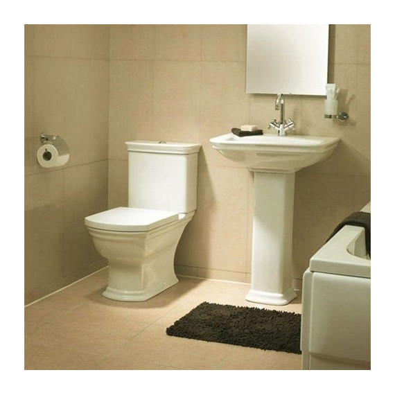 Унитаз-компакт VITRA SERENADA 9722B003-7203 с крышкой микролифт фото 4