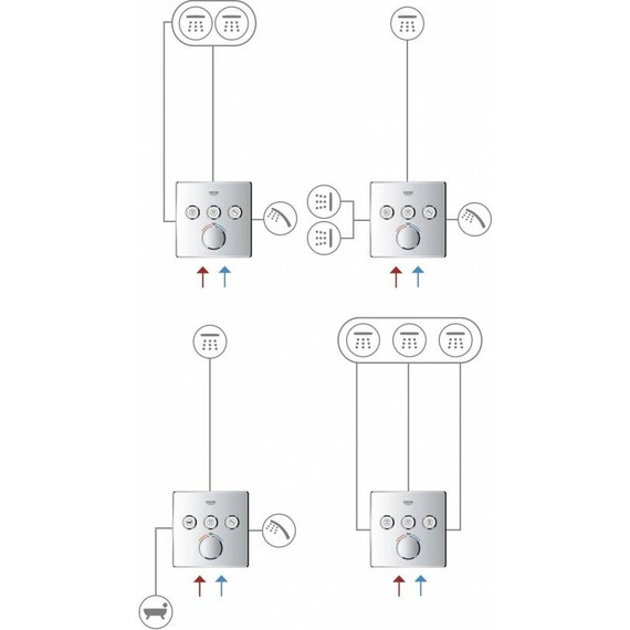 Смеситель для душа Grohe Grohtherm SmartControl 29149000 фото 4