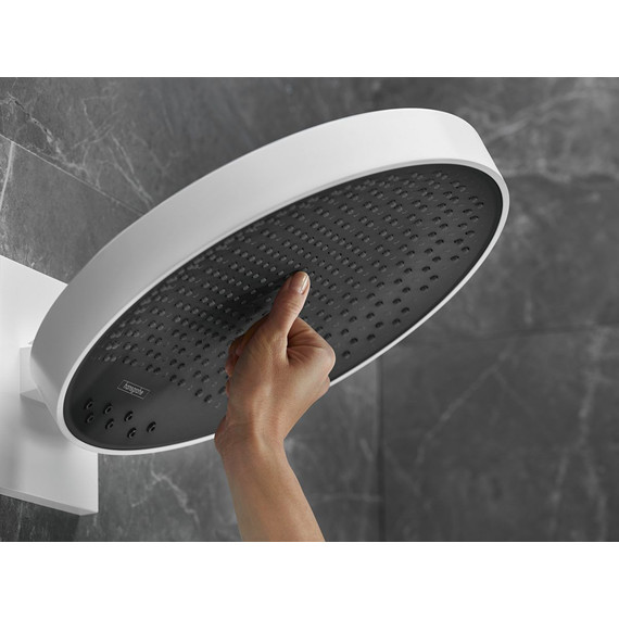 Верхний душ Hansgrohe Rainfinity 250 3jet 26232700, белый матовый фото 4