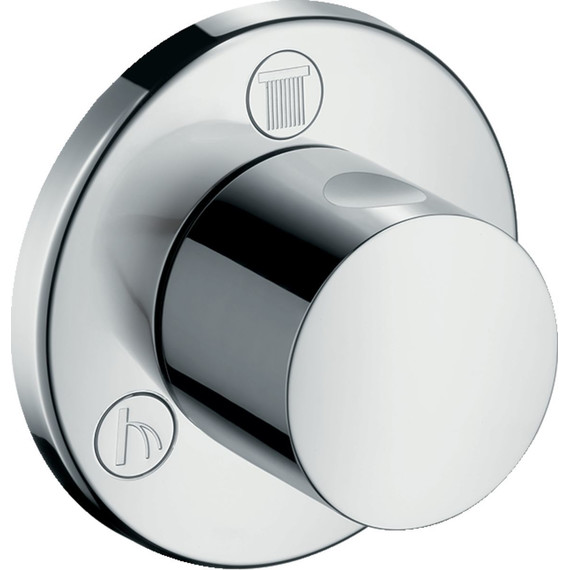 Переключатель потоков на три потребителя Hansgrohe S Trio/Quattro 15932000 фото 