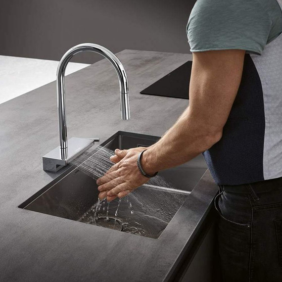 Смеситель для кухни Hansgrohe Aquno Select M81 73836000 - 2 Смеситель для кухни Hansgrohe Aquno Select M81 73836000 фото 2