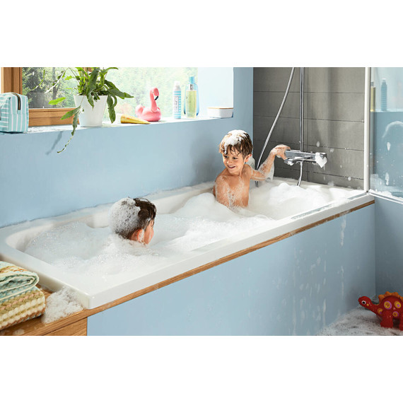Душевая стойка для ванны с термостатом Hansgrohe Croma E Showerpipe 280 1jet 27687000 - 4 Душевая стойка для ванны с термостатом Hansgrohe Croma E Showerpipe 280 1jet 27687000 фото 4