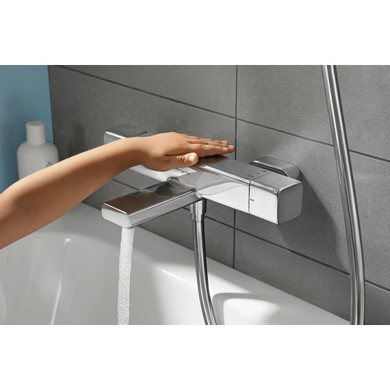 Смеситель для ванны с термостатом Hansgrohe Ecostat E 15774000 - 2 Смеситель для ванны с термостатом Hansgrohe Ecostat E 15774000 фото 2