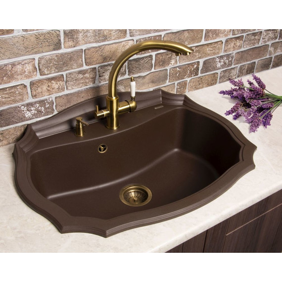 Смеситель для кухни Florentina Шале 333.28H.2113.710, золото фото 2