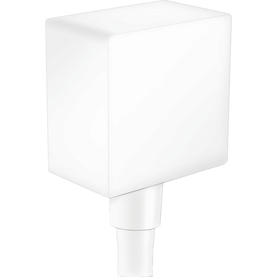 Шланговое подсоединение Hansgrohe FixFit Square 26455700, белый фото 