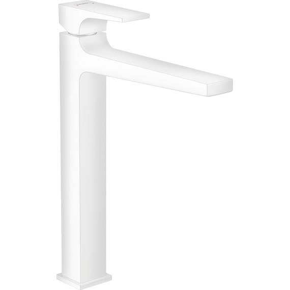 Смеситель для раковины высокий Hansgrohe Metropol 260 32512700, белый фото 