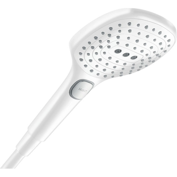 Ручной душ Hansgrohe Raindance Select E 120 3jet 26520700, белый фото 