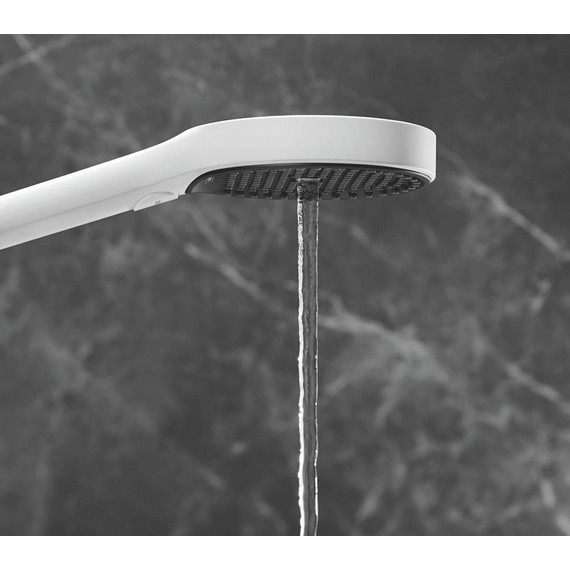 Душевой гарнитур Hansgrohe Rainfinity 130 3jet 160 cm 26851700, белый матовый - 3 Душевой гарнитур Hansgrohe Rainfinity 130 3jet 160 cm 26851700, белый матовый фото 3