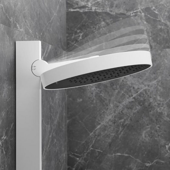 Душевая система Hansgrohe Rainfinity Showerpipe 360 1jet 26842700, белый фото 6