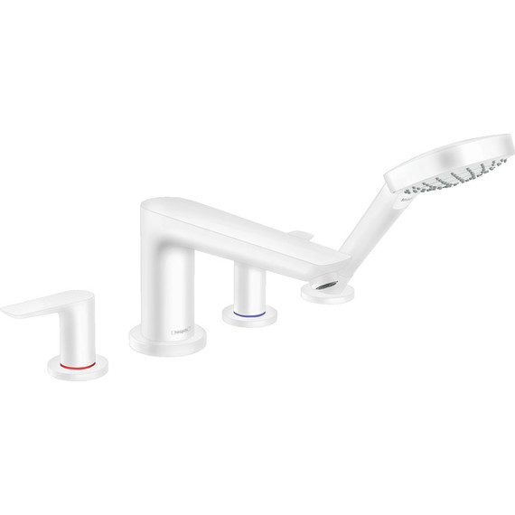 Смеситель для ванны Hansgrohe Talis E 71748700, белый фото 