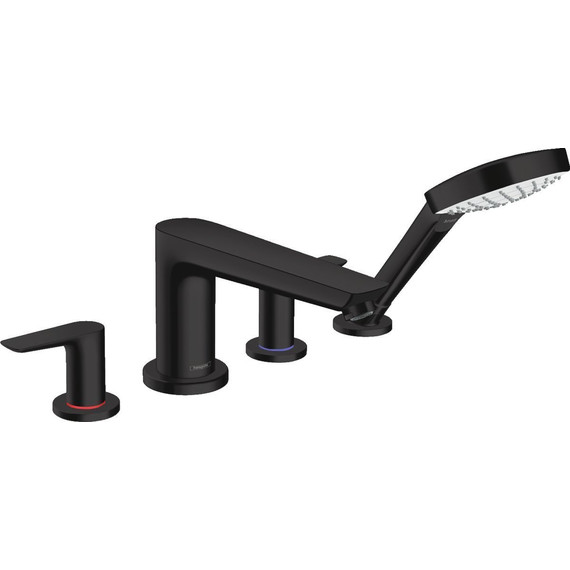 Смеситель для ванны Hansgrohe Talis E 71748670, черный фото 