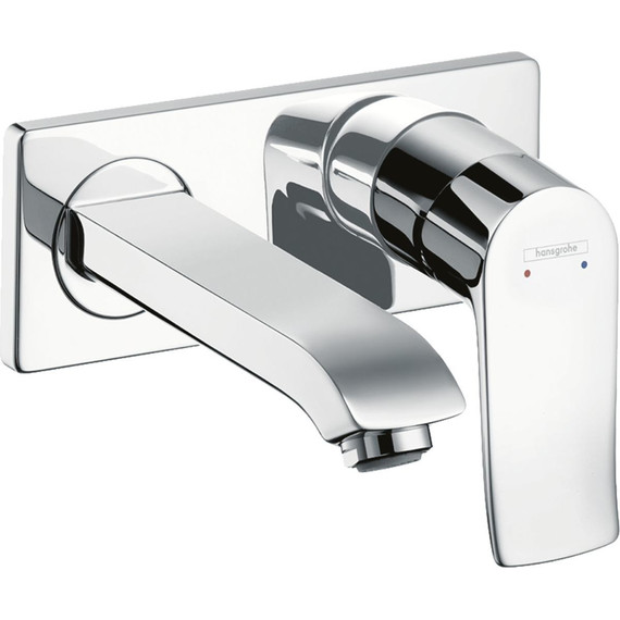 Смеситель для раковины настенный Hansgrohe Metris 31085000 фото 
