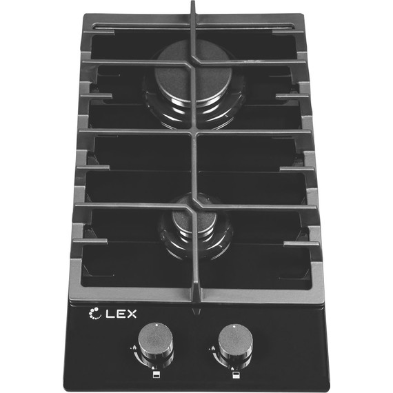 Газовая варочная поверхность Lex GVG 321 BL CHAO000175, Domino фото 