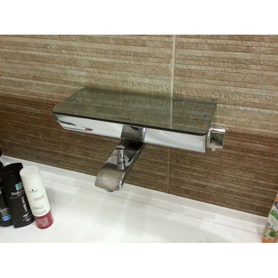 Смеситель для ванны с термостатом Hansgrohe Ecostat Select 13141000 - 5 Смеситель для ванны с термостатом Hansgrohe Ecostat Select 13141000 фото 5