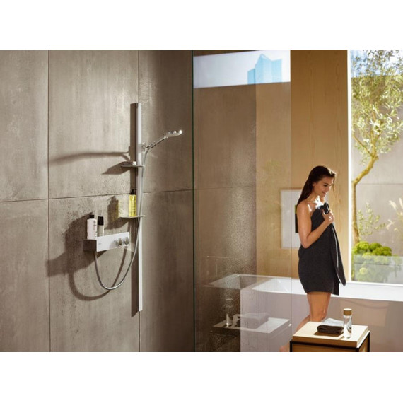 Смеситель для душа с термостатом Hansgrohe ShowerTablet 350 13102400, белый/хром фото 2