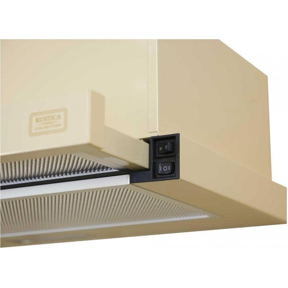 Вытяжка Lex Hubble G 600 Ivory CHAT000056 (слоновая кость стекло) фото 3