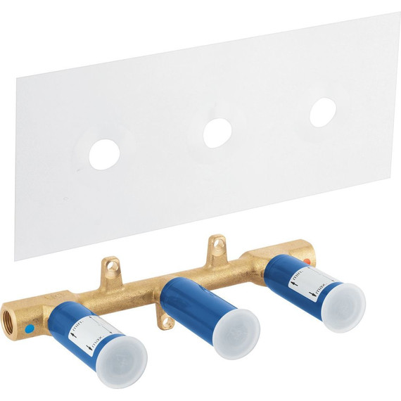 Скрытая часть для однорычажного смесителя на 3 отверстия Grohe Non Rapido Classic 29025002 фото 4