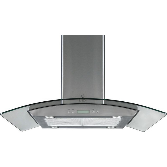 Вытяжка Lex Paris Isola 900 Inox CHAT000022 (прозрачное стекло) - 2 Вытяжка Lex Paris Isola 900 Inox CHAT000022 (прозрачное стекло) фото 2