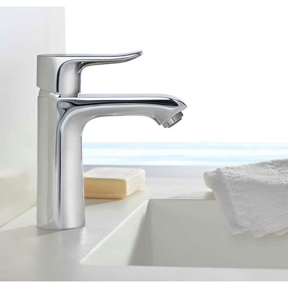 Смеситель для раковины Hansgrohe Metris 31084000 фото 6