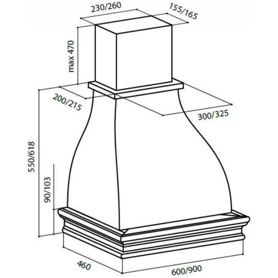 Вытяжка Lex Torino 600 White RUVI000410 - 9 Вытяжка Lex Torino 600 White RUVI000410 фото 9