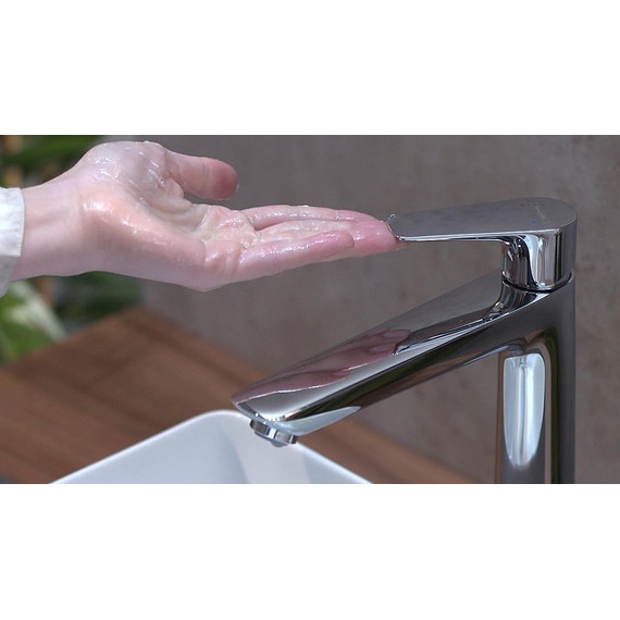 Смеситель для раковины высокий Hansgrohe Talis E 240 71716000 - 3 Смеситель для раковины высокий Hansgrohe Talis E 240 71716000 фото 3