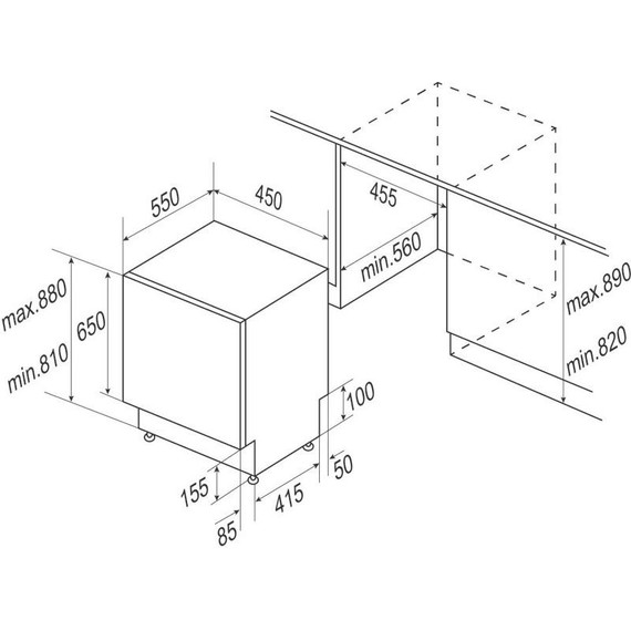 Встраиваемая посудомоечная машина Zigmund & Shtain DW 169.4509 X фото 4