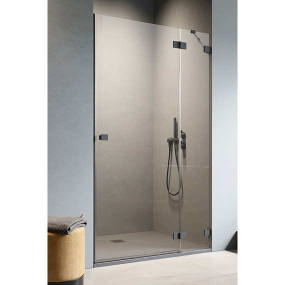 Душевая дверь Radaway Essenza Pro Black DWJ 90 см 10099090-54-01R, черный/прозрачное фото 