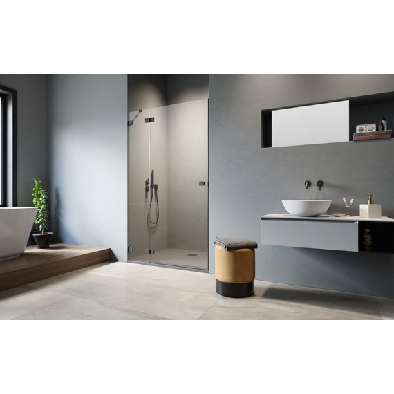 Душевая дверь Radaway Essenza Pro Black DWJ 130 см 10099130-54-01L, черный/прозрачное - 2 Душевая дверь Radaway Essenza Pro Black DWJ 130 см 10099130-54-01L, черный/прозрачное фото 2