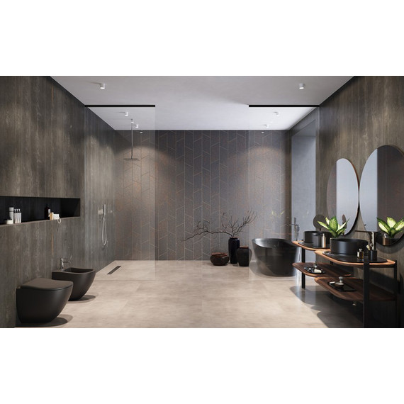 Душевая перегородка Radaway Modo X Black II 125х200 см 389325-54-01 (стекло 10 мм), черный/прозрачное фото 3