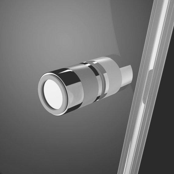 Душевая дверь Radaway Nes 8 DWB 90 см 10079090-01-01L (стекло 8 мм), хром/прозрачное фото 6