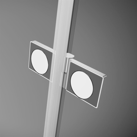 Душевая перегородка Radaway Arta Walk-in 130х200 см R (стекло 8 мм), хром/прозрачное фото 3