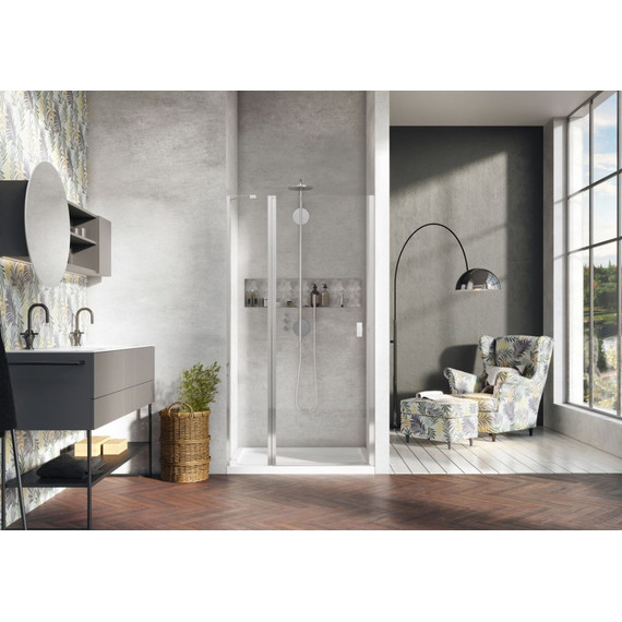 Душевая дверь Radaway Nes DWJ II 80 см 10036080-01-01L, хром/прозрачное - 3 Душевая дверь Radaway Nes DWJ II 80 см 10036080-01-01L, хром/прозрачное фото 3